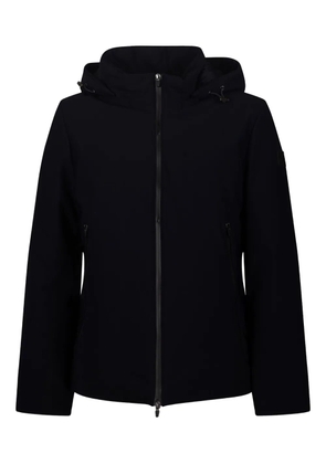 Canadian logo-print padded jacket - Black