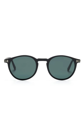 TOM FORD Eyewear Andrea-02 round-frame sunglasses - Black