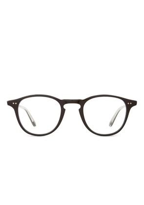 Garrett Leight Hampton round glasses - Black