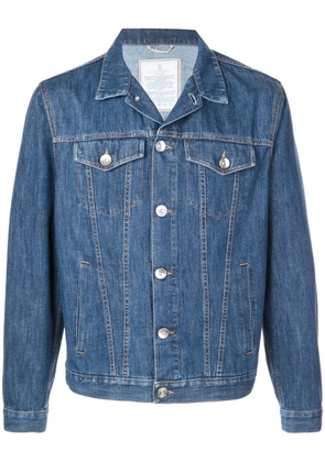Brunello Cucinelli classic denim jacket - Blue