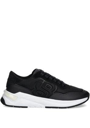BOSS embossed-logo sneakers - Black