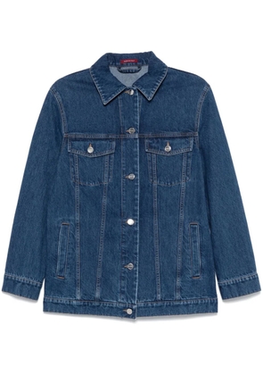 Gucci logo-print jacket - Blue