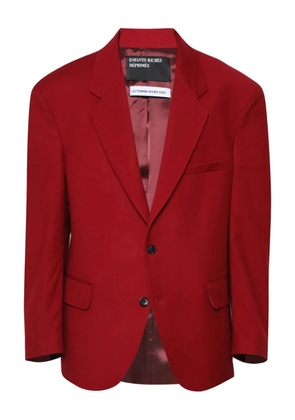 Enfants Riches Déprimés single-breasted blazer - Red
