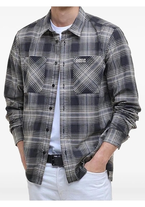Barbour International checked pocket shirt - Blue