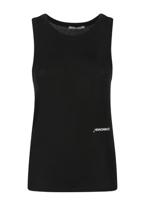 HINNOMINATE ribbed-knit tank top - Black