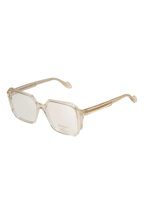 Kador Lizzy square-frame glasses - Neutrals