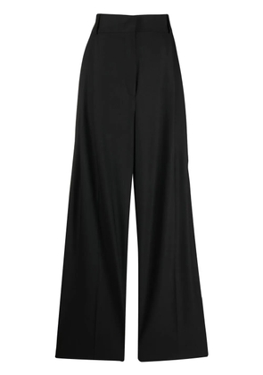 Ferragamo pleated high-waisted trousers - Black