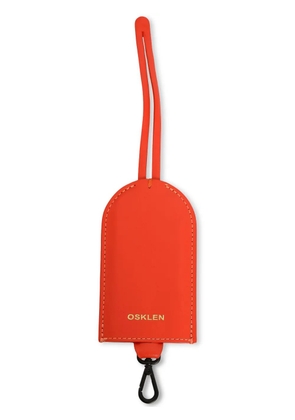 Osklen leather keychain - Orange
