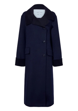 Proenza Schouler White Label Constance coat - Blue