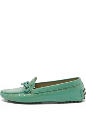 Tod's Vintage leather loafers - Green