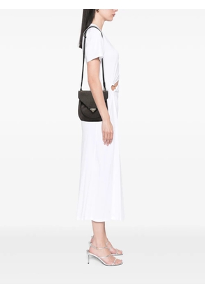 Saint Laurent Pre-Owned 20th Century Coated Canvas crossbody bag - Grey