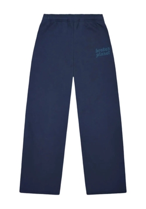 BROKEN PLANET elasticated-waistband track pants - Blue