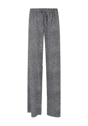 Ermanno Scervino houndstooth trousers - White