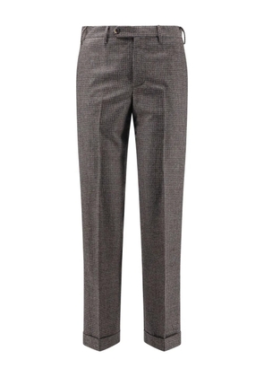 PT Torino checked trousers - Grey