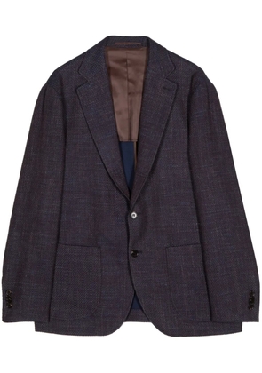 Man On The Boon. single-breasted cotton blazer - Purple