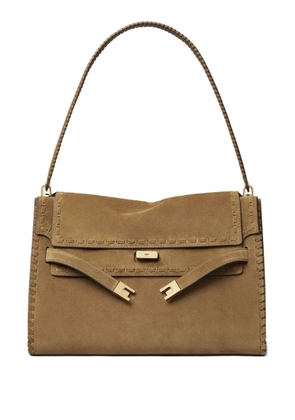 Tory Burch large Lee Radziwill shoulder bag - Brown