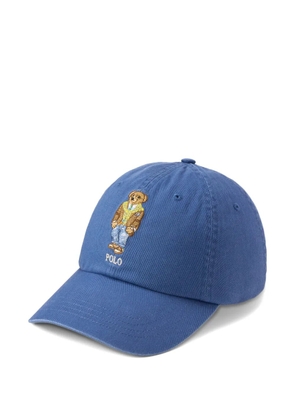 Polo Ralph Lauren bear-embroidered cap - Blue