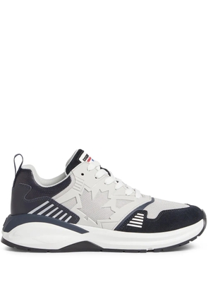 DSQUARED2 panelled low-top sneakers - Blue
