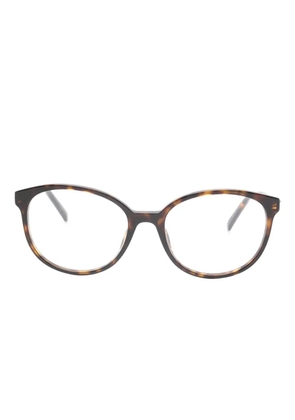 Gucci Eyewear oval-frame glasses - Brown