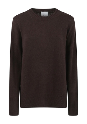 Allude crew-neck sweater - Brown