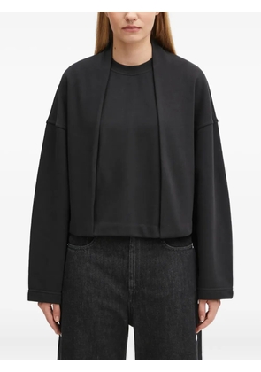 Sportmax crew-neck sweatshirt - Black