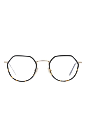 KYme Felix Col 2 geometric-frame glasses - Black