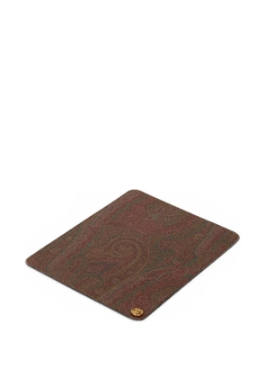 ETRO HOME mouse pad (11.5cm x 17.5cm) - Brown