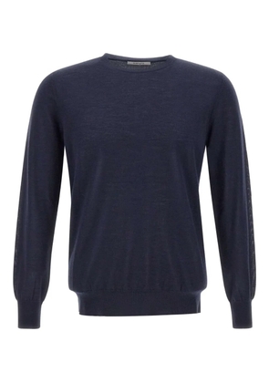 Kangra crew-neck ribbed sweater - Blue