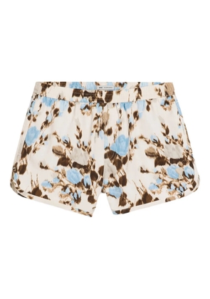 AMI Paris Plain swim shorts - Neutrals