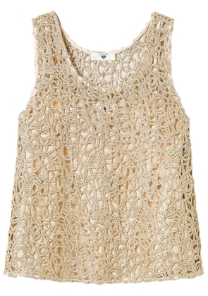 TWINSET woven top - Gold