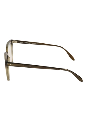 Kador Gregory square-frame glasses - Green