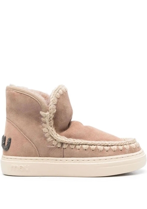 Mou logo-embellished ankle boots - Neutrals