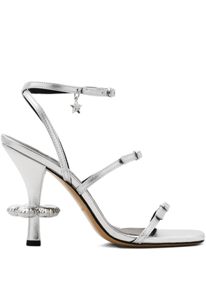 Marc Jacobs daisy strap pumps - Silver