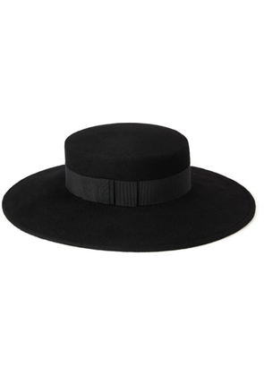 Nina Ricci felt wool hat - Black