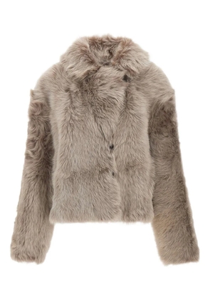HiSO Toska shearling jacket - Grey