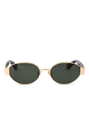 Roberto Cavalli oval-frame sunglasses - Gold
