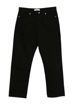 Maison Kitsuné straight-leg jeans - Black