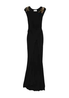Gemy Maalouf embellished maxi dress - Black
