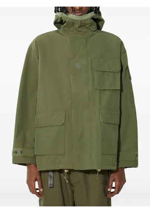 Human Made logo-print jacket - Green