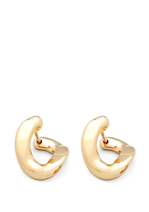 Tom Wood 18kt gold-plated silver Dean hoop earrings
