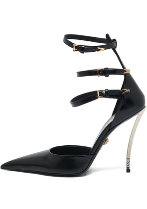 Versace Pre-Owned 120mm Pin Point strappy pumps - Black