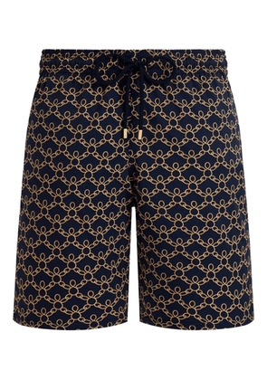 Vilebrequin elasticated-waistband swim shorts - Blue