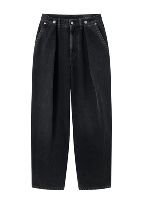 Axel Arigato pleated-pockets wide-leg jeans - Grey