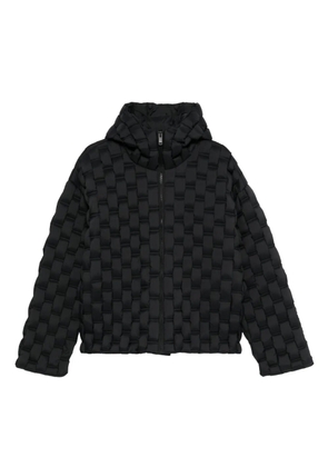 RAXXY hooded padded coat - Black