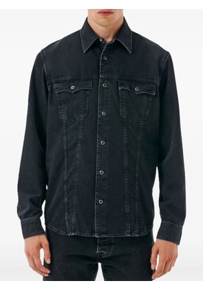 Cycle pocket buttoned shirt - Black
