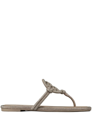 Tory Burch Miller slides - Neutrals