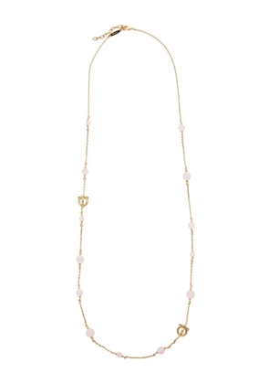 Ferragamo Gancini Long 3D necklace - GOLD