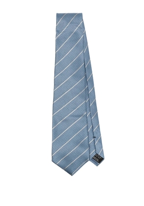 TOM FORD striped tie - Blue