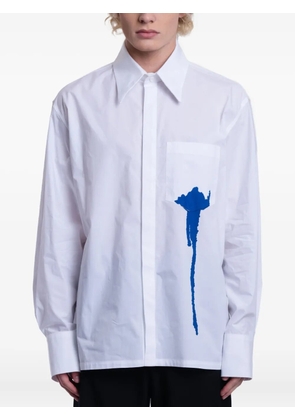 Achilles Ion Gabriel cotton shirt - White