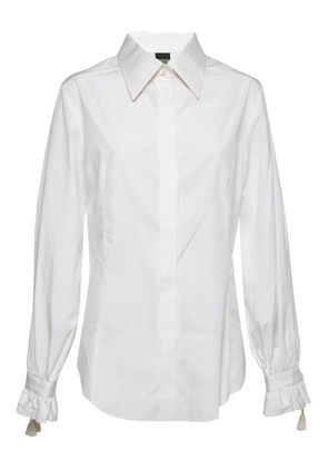 Gianfranco Ferré Pre-Owned long-sleeve button-up shirt - White